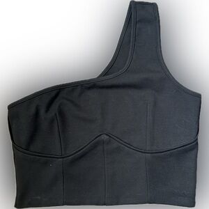 Princess Polly Size 8 One Shoulder Crop Top